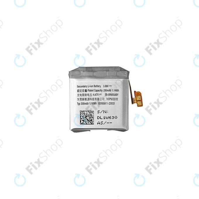 Батерия за Samsung Watch 6 43mm Classic R950, R955, 300mAh, EB-BR955ABY, GH43-05160A Genuine Service Pack