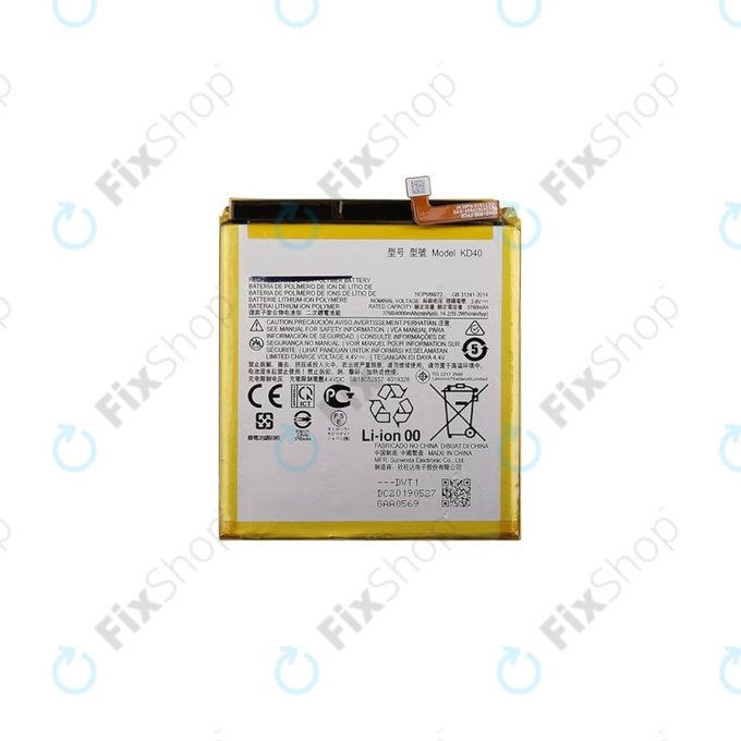 Батерия за Motorola Moto G8 Plus, KD40, 4000mAh, SB18C52857, Genuine Service Pack