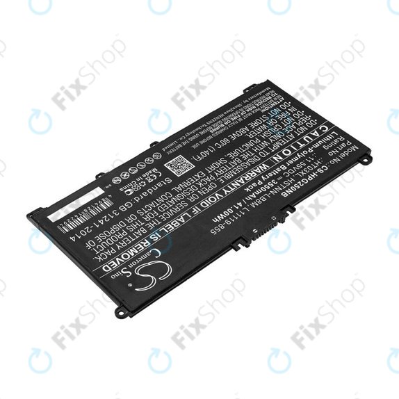 Батерия за HP Pavilion 14, 15, 17, 3550mAh, Li-Pol, 11.55V, HT03XL, HQ