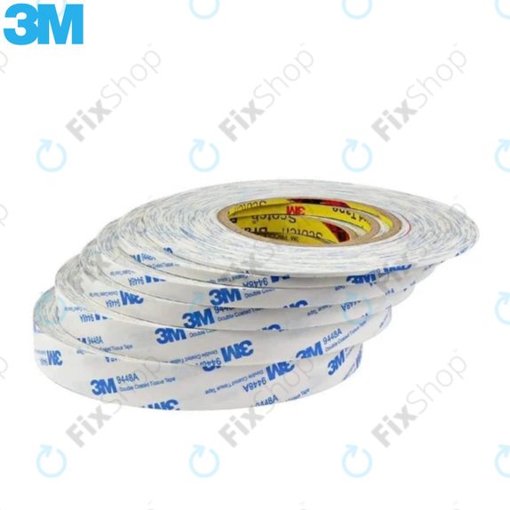 Двустранна Залепваща лента, 3M, 8mm x 50m, Прозрачно