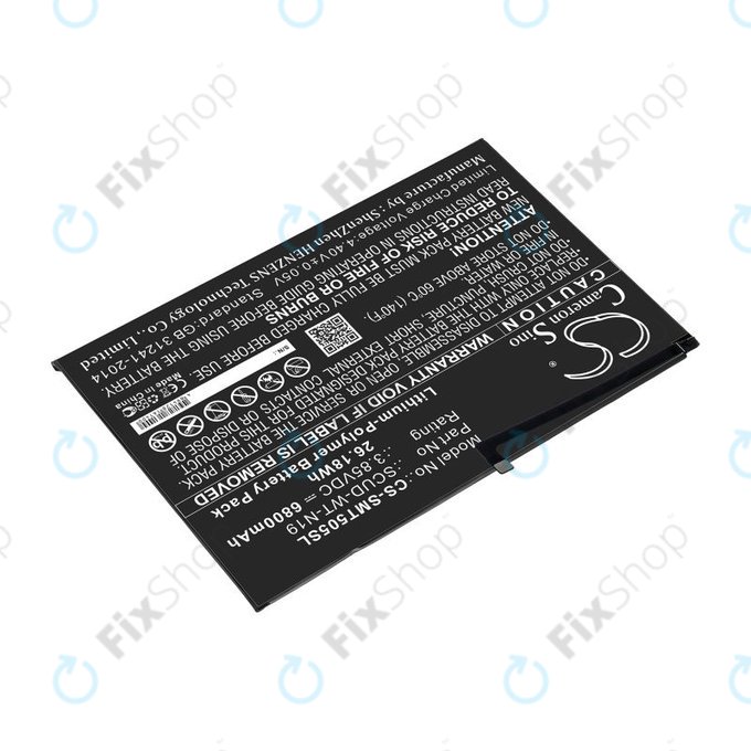 Батерия за Samsung Galaxy Tab A7, 6800mAh, Li-Pol, 3.85V, SCUD-WT-N19, HQ