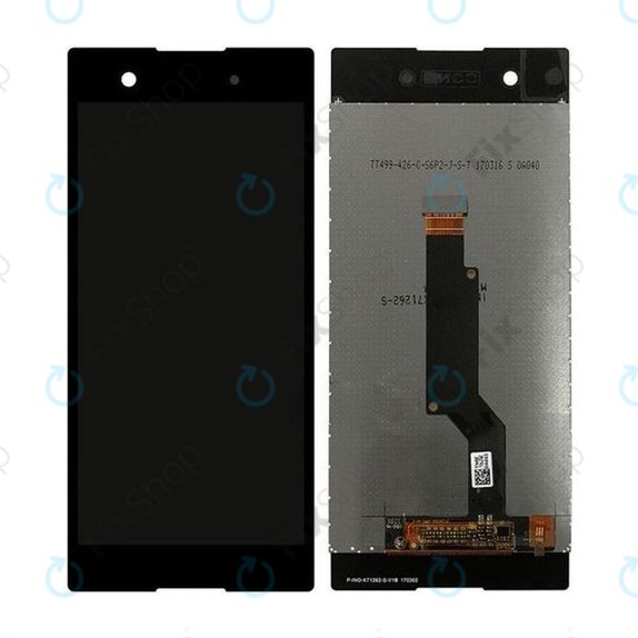 дисплей за Sony Xperia XA1, Тъчскрийн без рамка, черен, Black, TFT
