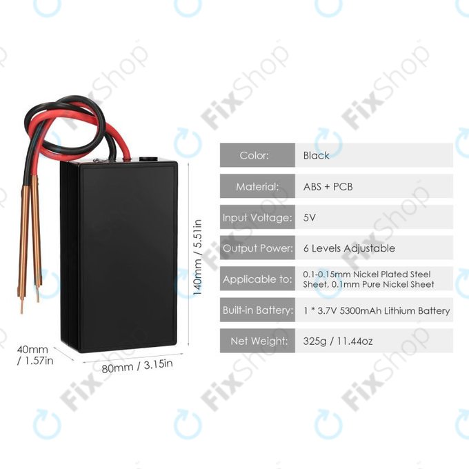 Преносим точков заваръчен апарат, 5300mAh, Mini SW