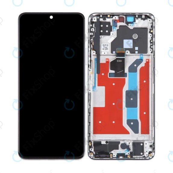 дисплей OLED за Huawei Nova 10 SE, Тъчскрийн и рамка, Starry Black