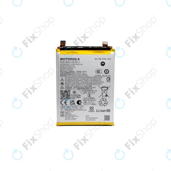 Батерия за Motorola Edge 50 Fusion, 5000mAh, QC50, SB18E08901, Genuine Service Pack