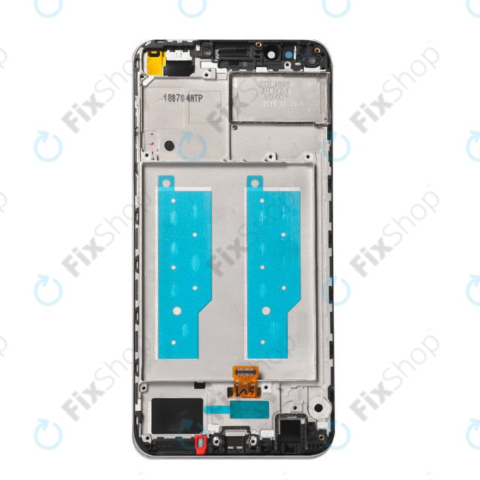 дисплей за Huawei Y7 Prime (2018), Тъчскрийн и рамка, черен, Black, TFT