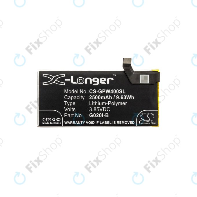Батерия за Google Pixel 4, 2500mAh, Li-Pol, 3.85 V, G020I-B, HQ