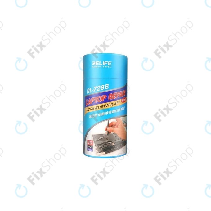 Комплект отвертки за ноутбуци, Relife RL-728B 2D