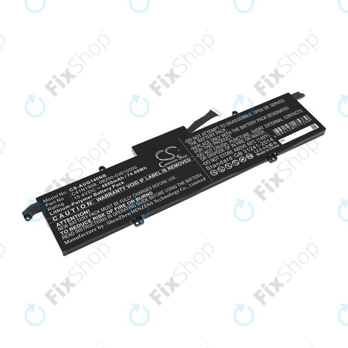 Батерия за Asus ROG Zephyrus G14 Ga401, 4850mAh, Li-Pol, 15.4V, C41N1908, HQ