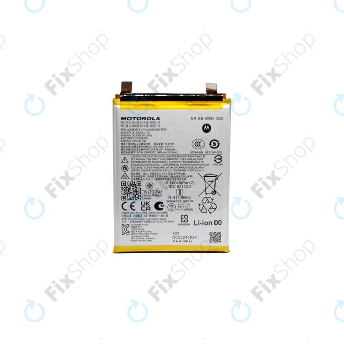 Батерия за Motorola Edge 50 Fusion, 5000mAh, QC50, SB18E08901, Genuine Service Pack