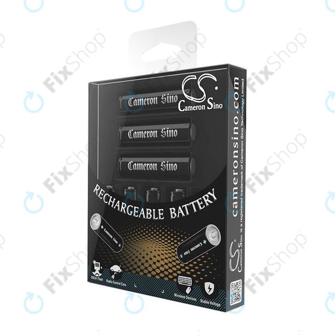 Акумулаторна батерия, CameronSino AA, 8 бр, 2200mAh, Ni-MH, 1.2V, –, HQ