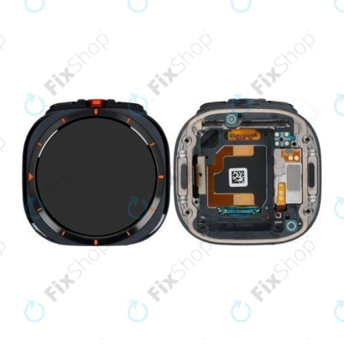дисплей за Samsung Galaxy Watch Ultra (LTE) SM-L705U, тъчскрийн, рамка, Dark Gray, GH82-35194A, Genuine Service Pack