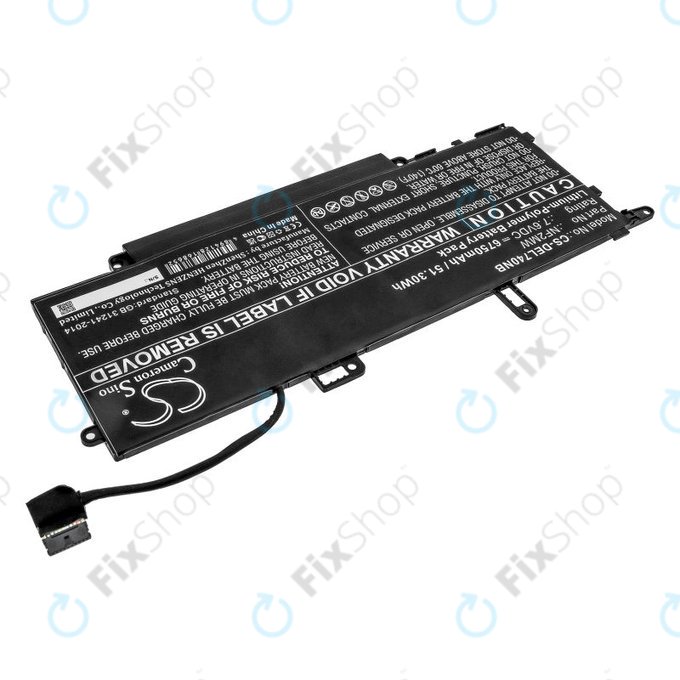 Батерия за Dell Latitude 7310 2-in-1, 7400 2-in-1, 6750mAh, Li-Pol, 7.6V, NF2MW, HQ