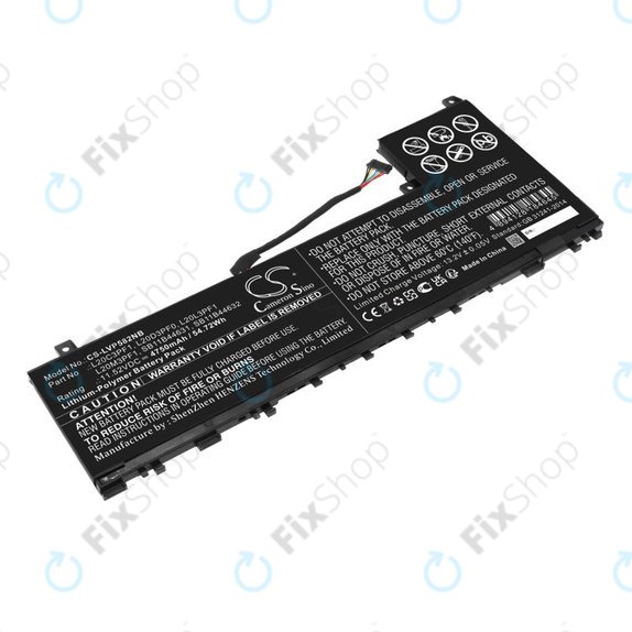 Батерия за Lenovo IdeaPad 5 Pro 14ITL6, 4750mAh, Li-Pol, 11.52V, L20C3PF1, HQ