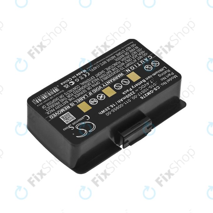Батерия за Garmin GPSMAP 276, 296, 376, 378, 478, 495, 2200mAh, Li-Ion, 7.4V, 010-10517-00, HQ