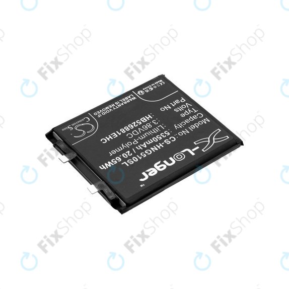 Батерия за Honor Magic 5 Pro, 5350mAh, Li-Pol, 3.86V, HB526881EHC, HQ