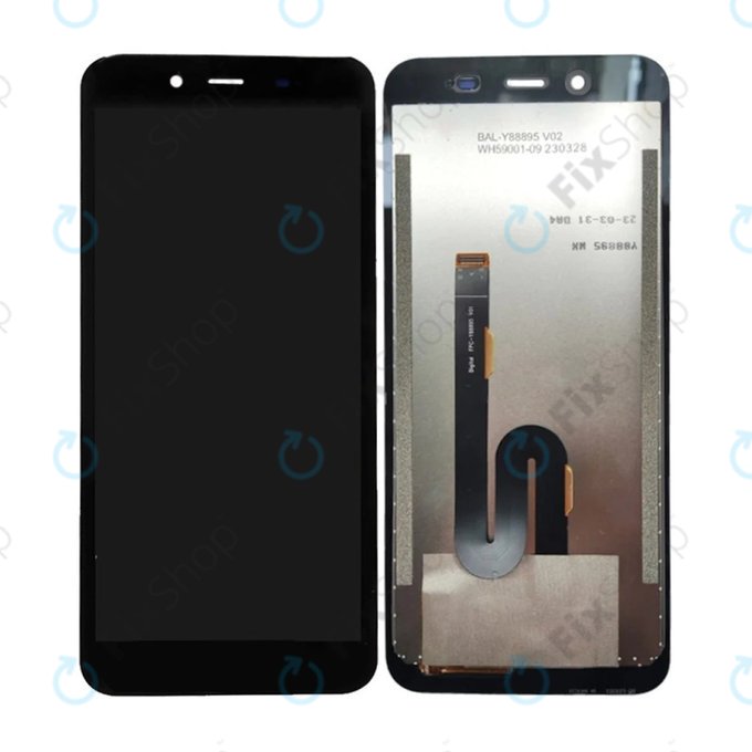 дисплей за Ulefone Power Armor 16 Pro, Тъчскрийн без рамка, TFT