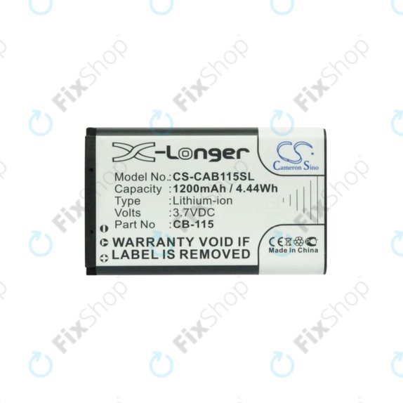 Батерия за CAT B100, 1200mAh, Li-Ion, 3.7V, CB-115, HQ