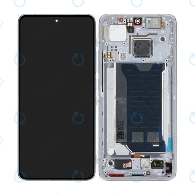 Дисплей за Xiaomi Poco F7 Pro 5G, тъч стъкло с рамка, Blue, 56002100O1100, Genuine Service Pack