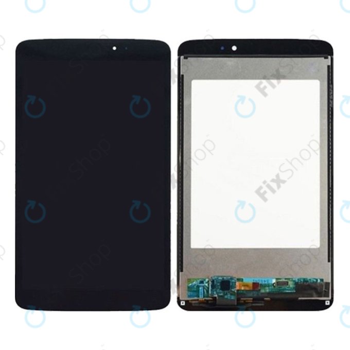 LCD дисплей за LG G Pad V500, Тъчскрийн без рамка, черен, Black, TFT
