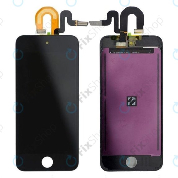 LCD дисплей за iPod Touch (5th Gen, 6th Gen, 7th Gen), Black, Тъчскрийн с рамка