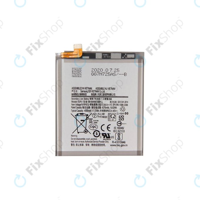 Батерия за Samsung S10 Lite G770F, EB-BA907ABY, 4500mAh