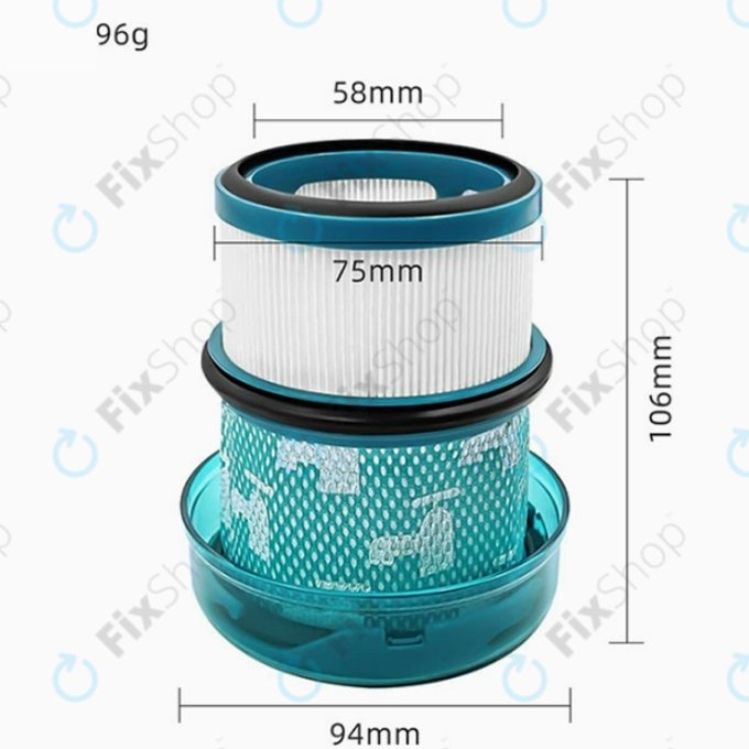 HEPA филтър, 2 бр. за Dyson V16