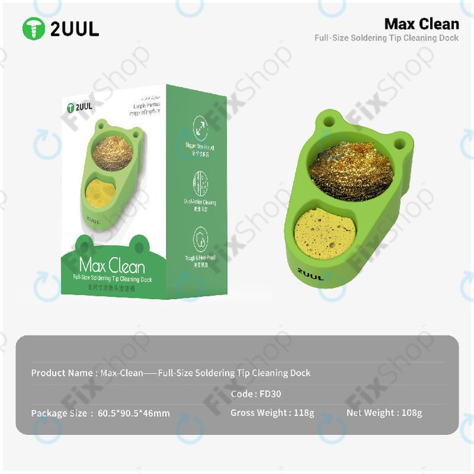 Почистваща станция за поялни върхове Max Clean 2UUL FD30