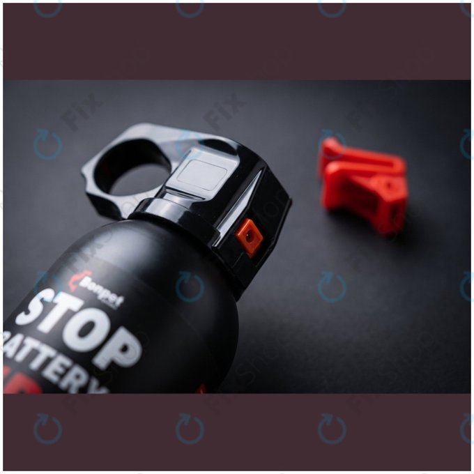 Bonpet Пожарогасителен спрей за литиеви батерии, 500 ml, E-Bike & Scooter Edition