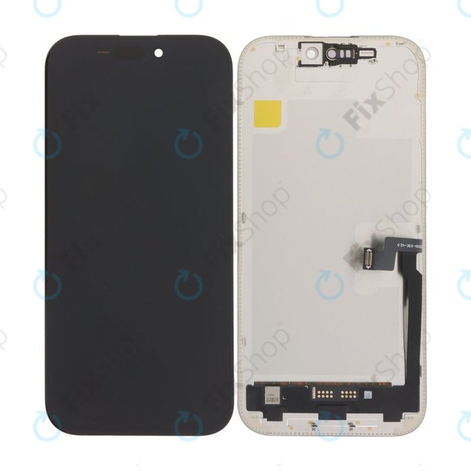Дисплей Soft OLED за iPhone 16 Pro, Тъчскрийн с рамка, DIAGNOSTIC