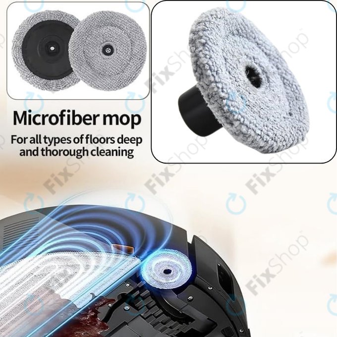 Странична моп кърпа, 2 бр. за Xiaomi Roborock Saros 10