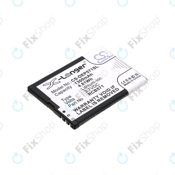 Батерия за CPA Halo 11, 1300mAh, Li-Ion, 3.7 V, RCB571, HQ