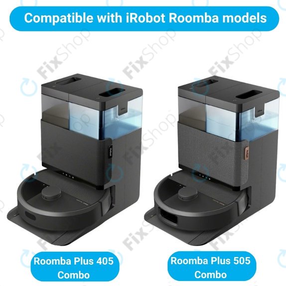 Комплект резервни части за iRobot Roomba Plus 405 Combo, 505 Combo (2x Основна четка, 4x Филтър, 4x Странична четка)