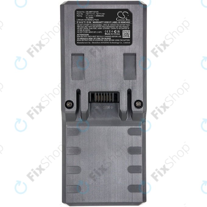 Батерия за Beko VRT 8282 BV, ZB1852, Hoover FD-series, 2000mAh, Li-Ion, 21.6V, TBTTV1T1, TBTTV1B1, HQ