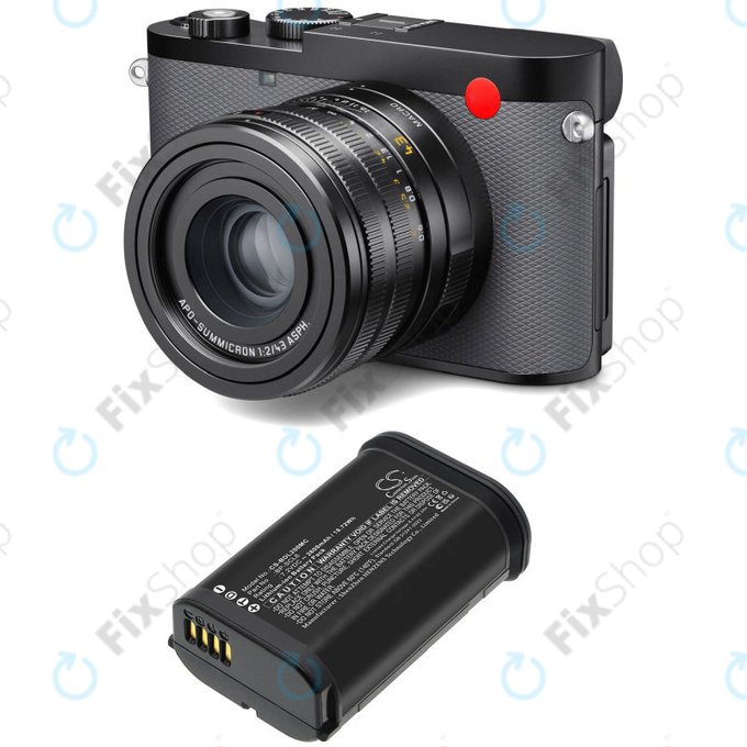 Батерия за Leica Q2, Q3, SL2, SL2s, 2600mAh, Li-Ion, 7.2V, BP-SCL6, HQ