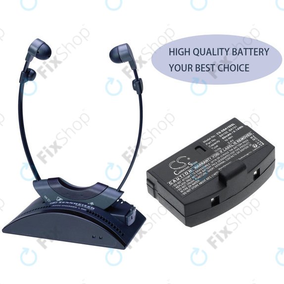 Батерия за Sennheiser, 60mAh, Ni-MH, 2.4V, BA150, HQ