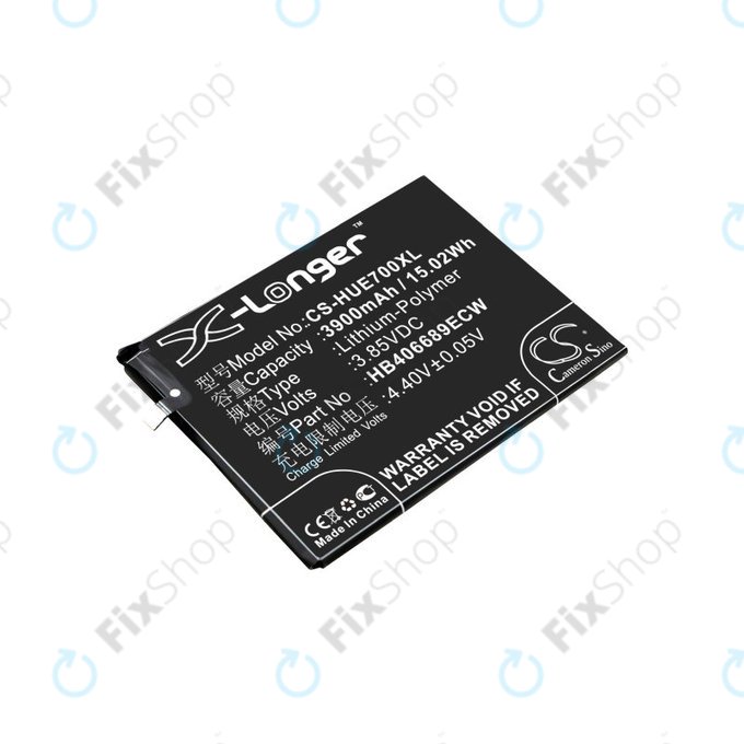 Батерия за Huawei Y7, 3900mAh, Li-Pol, 3.85V, HB406689ECW, HQ