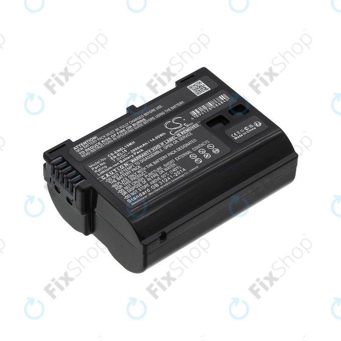 Батерия за Nikon D7000, D500, D600, D7200, D7500, Z5, Z6, EN-EL15, Li-ion, 7V, 2000mAh, HQ