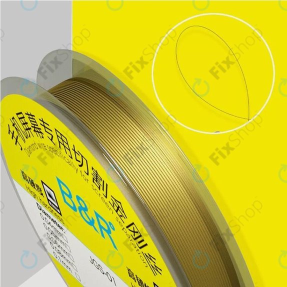 Тел за разделяне на LCD дисплеи, 0.1mm x 100m, Gold Wire