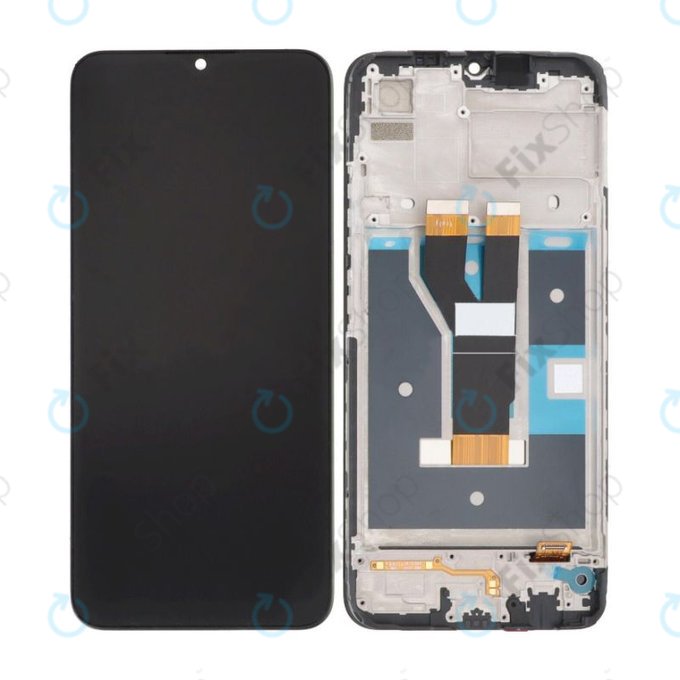 дисплей за Realme C11 2021 RMX3231, Тъчскрийн и рамка, TFT