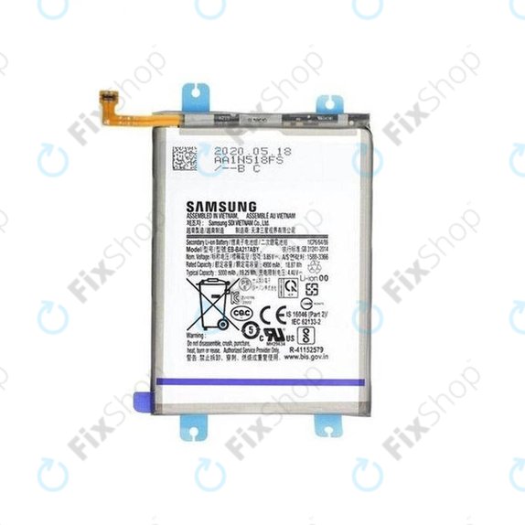 Батерия за Samsung A04s, A12, A13, A13 5G, A21s, M12, EB-BA217ABY, 5000mAh, GH82-22989A, GH82-29803A, Genuine Service Pack