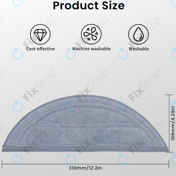 Моп кърпа, 2 бр. за Xiaomi Roborock Saros 10