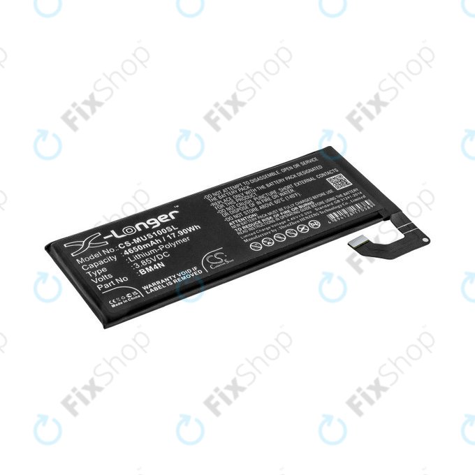 Батерия за Xiaomi Mi 10 M2001J2G, 4650mAh, Li-Pol, 3.85 V, BM4N, HQ