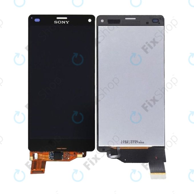 дисплей за Sony Xperia Z3 Compact D5803, Тъчскрийн без рамка, черен, Black, TFT