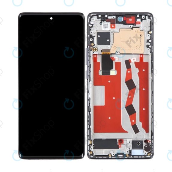 дисплей OLED за Huawei Nova 10, Тъчскрийн и рамка, Starry Black