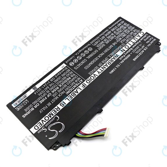 Батерия за Acer Aspire S13, Chromebook R13, 4600mAh, Li-Pol, 11.55V, AP15O3K, HQ