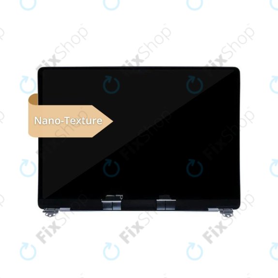 LCD дисплей за MacBook Pro 14", A3112, A3185 (2024), с предно стъкло и капак, Nano-Texture, Silver, 661-41793, Genuine Apple