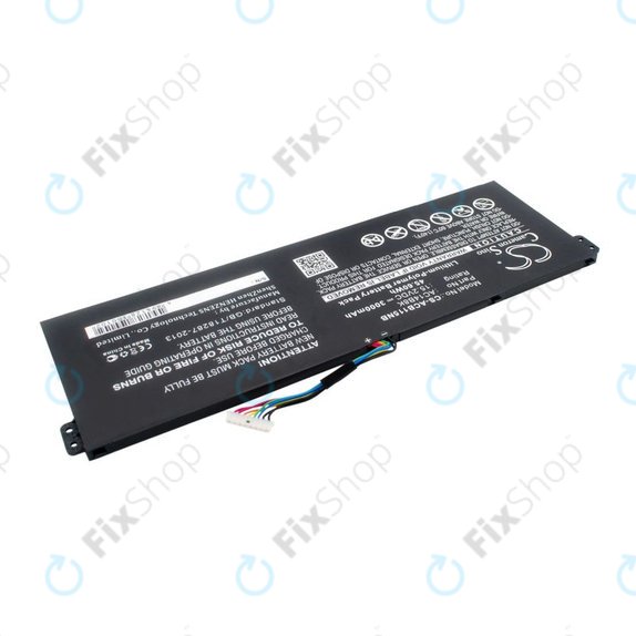 Батерия за Acer Aspire 5, 7 E5, V3, Chromebook 11, 13, 15, 3000mAh, Li-Pol, 15.2V, AC14B18K, HQ