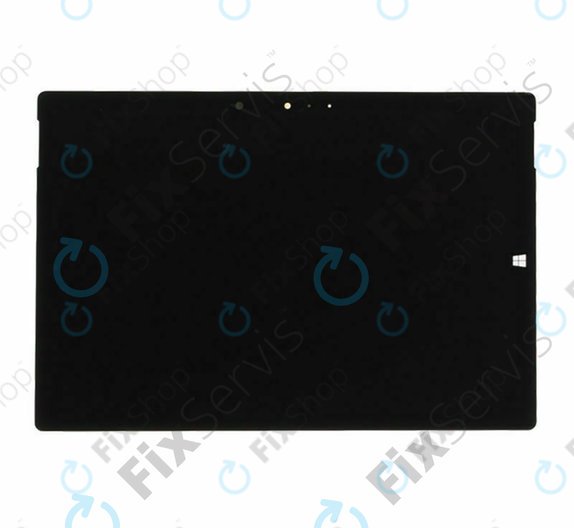 LCD дисплей за Microsoft Surface 3, LCD дисплей + тъчскрийн, черен, Black TFT