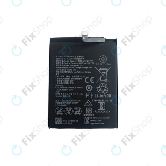 Батерия за Huawei P Smart Z, Honor 9X, P20 Lite (2019), HB446486ECW, 4000mAh